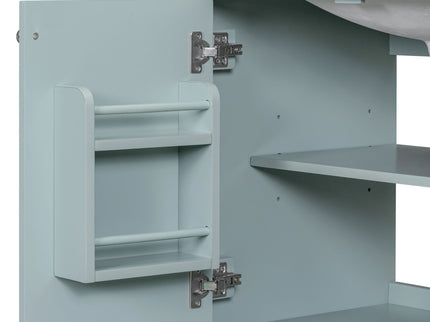 Modern Bathroom Vanity Base Only With Doors And Drawer