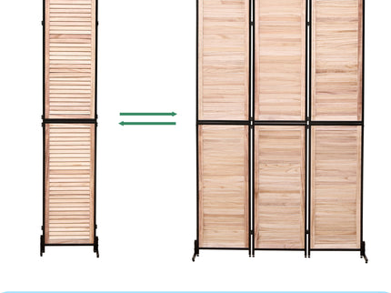 Rustic 3 Panel Room Dividers And Folding Privacy Screen