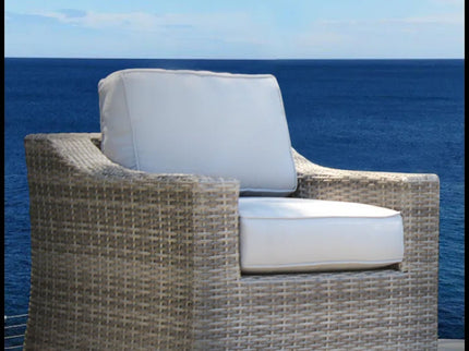 Stylish Sofa Seating Group With Cushions Perfect For Outdoor Gatherings