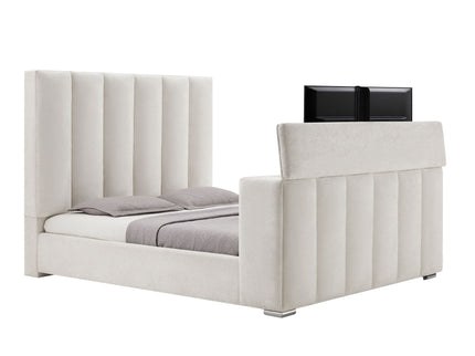 Sacha - Bed With TV Lift And Fireplace
