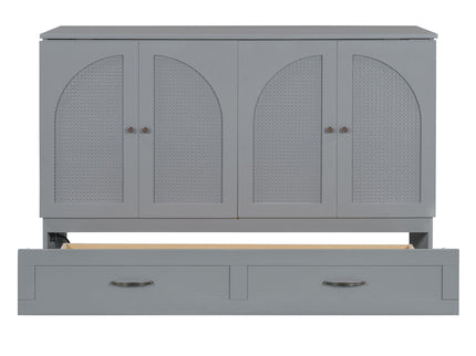 Murphy Bed With Large Drawers