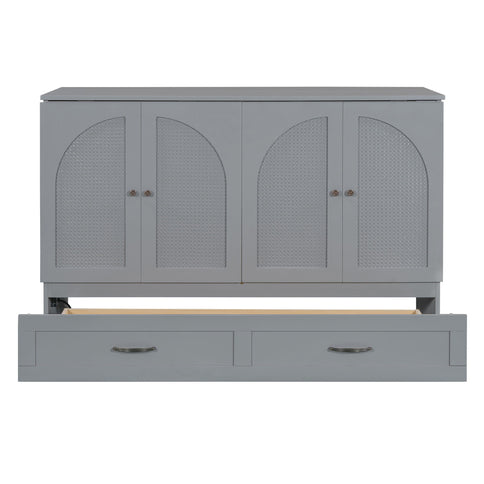 Murphy Bed With Large Drawers