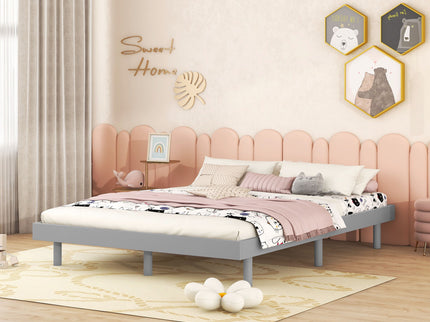 Modern Floating Platform Bed Frame