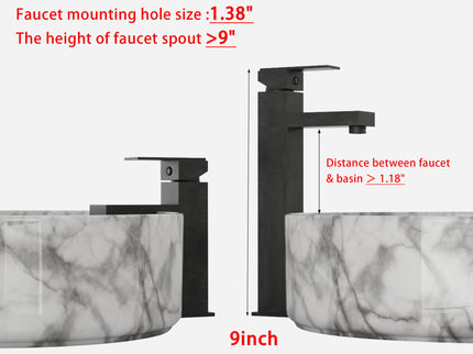 Bathroom Vanity & Art Sink And Storage Rack, Float Mounting Design