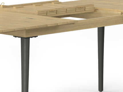 Beachside - Outdoor Extendable Dining Table - Light Teak