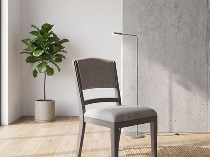 Arcus - Dining Chair (Set of 2) - Charcoal Gray