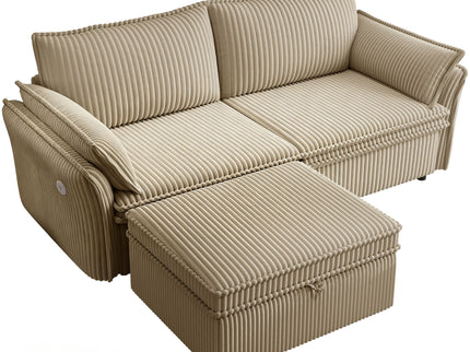 2 In 1 Convertible Sofa Bed, Multi Functional Living Room Furniture