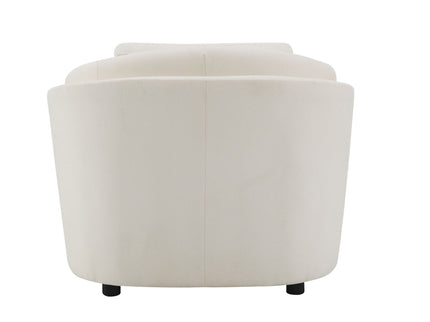 Mariko - Linen 3 Pieces Living Room Set - Beige