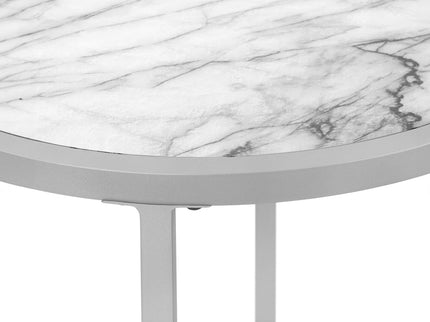 Round Accent Side Table, Contemporary & Modern