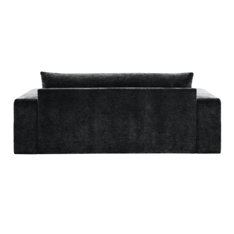 Upholstered 3 Seater Sofa With Wide Armrests