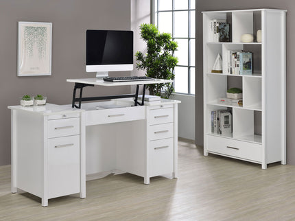 Rayna - 4 Drawer Office Desk With Lift-Top