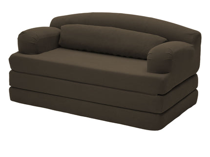 2 Seater Sofa Bed, Compact Foldable Floor Couch