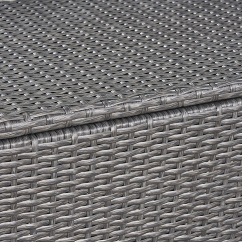 Rupert - Storage Unit Resin Wicker Outdoor