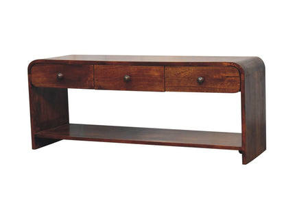 Aspen - Slim Media Unit - Dark Brown