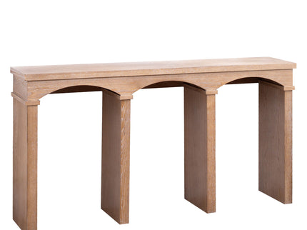 Archway Console Table - Antique Natural / Light Natural / Natural