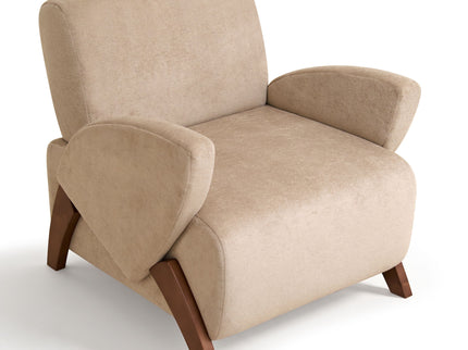 Lounge Accent Chair For Living Room - Beige Coffee