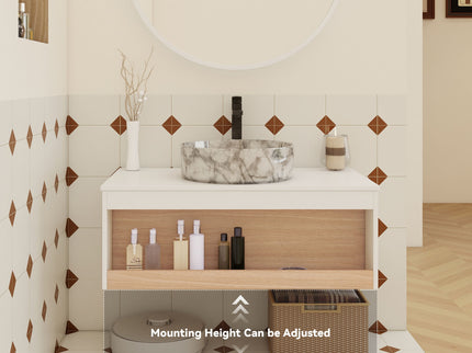 Floating Bathroom Vanity With Vessel Sink