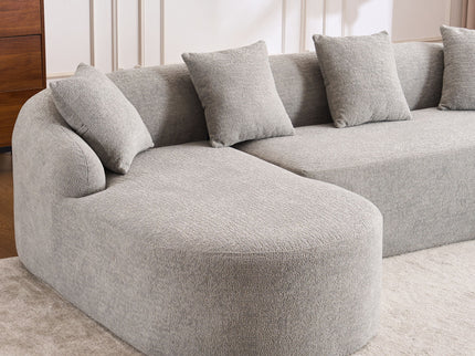Combined Sofa With 4 Pillows