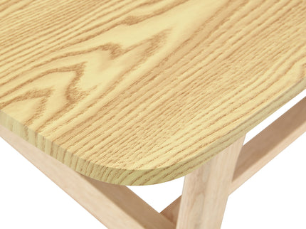 Coffee Table With Double Layer Storage For Living Rooms - Wood