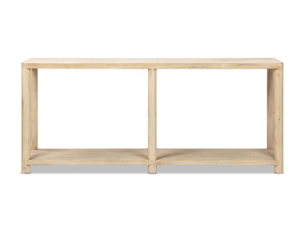Milo - Console Table With Lower Shelf - Natural