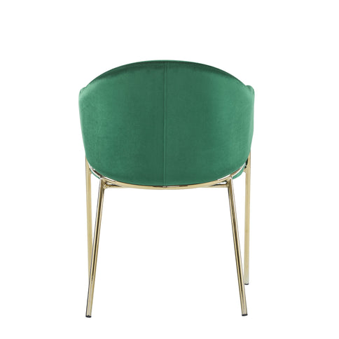 Modern Upholstered Dining Chair With Frame And