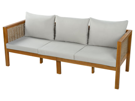 Patio Set Outdoor With Coffee Table And Cushions