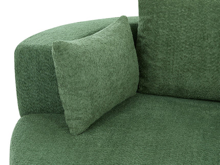 360° Swivel Accent Barrel Chair With 3 Removable Pillows For Living Room