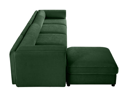Contemporary Elegant Sofa With Storage And Ottoman