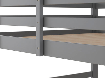Solid Construction, Bunk Bed With Ladder