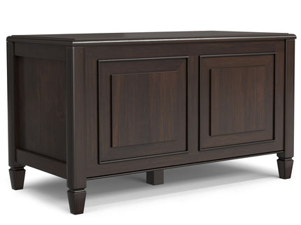 Connaught - Wide Storage Bench Trunk - Chestnut