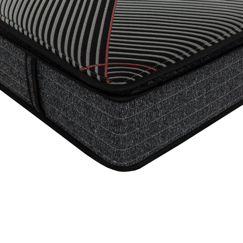 15" Euro Top Gel Memory Foam Hybrid Mattress With Pocket Coils, Cooling & Edge Support - Black - Queen