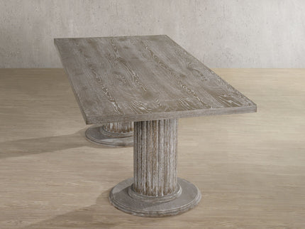 Gabrian - Reclaimed, Dining Table - Gray