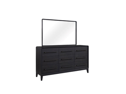 9 Drawer Dresser - Black