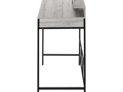 Computer Desk For Home Office, Standing, Storage Shelves, Laptop, Contemporary & Modern