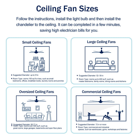 Ceiling Fan With Lights Quiet DC Motor 3 Blade Ceiling Fans 6 Speed Levels, Reversible Ceiling Fan - Matte Black / Wood