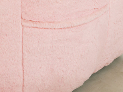 Beanbag Chair, Beanbag Sofa Chair With Armrests Stuffed High Density Foam