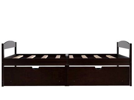 Platform Bed With 2 Drawers