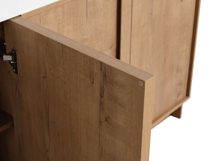 Freestanding Bathroom Vanity & Soft Close Cabinet Doors, Excluding Sink