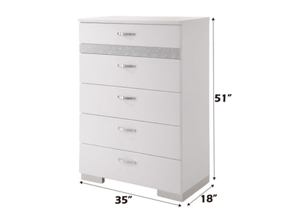 Naima II - High Gloss Chest - White