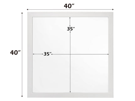 Casilda - Mirror - White