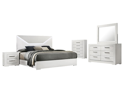 Pierce - Bedroom Set With LED Lighting