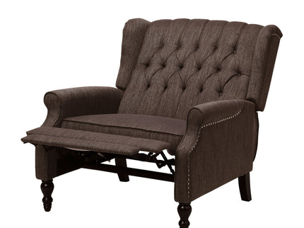 Dunham - Contemporary Fabric Tufted Oversized Pushback Recliner