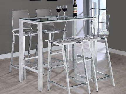 Tommy - Bar Table - Chrome