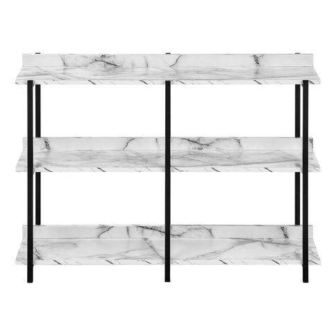 Accent Console Table For Entryway, 3 Tier Design