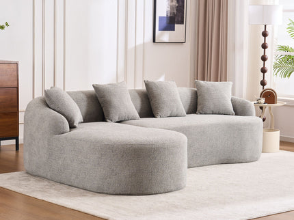 Combined Sofa With 4 Pillows