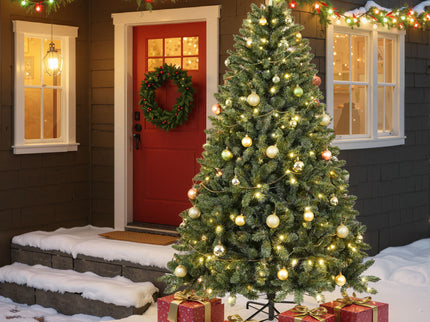 Christmas Tree With Warm Leds