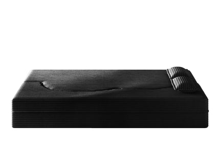 Modern Floor Sofa With 2 Pillows, Convertible Twin Size Folding Mattress For Living Room