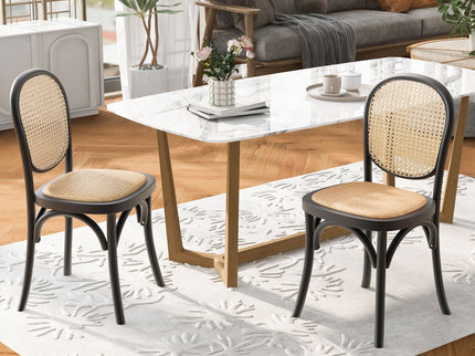 Vintage Style Dining Chairs (Set of 2)