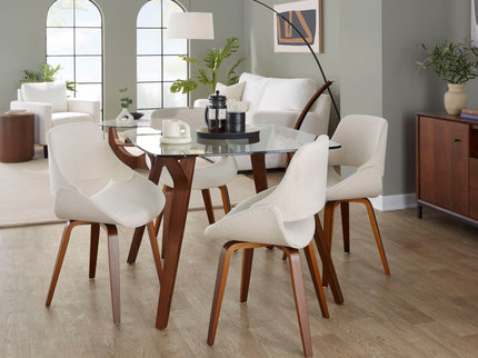 Fabrico - Mid Century Modern Style Dining Chair (Set of 2)