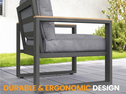 Modern Outdoor Sofa Set With Coffee Table